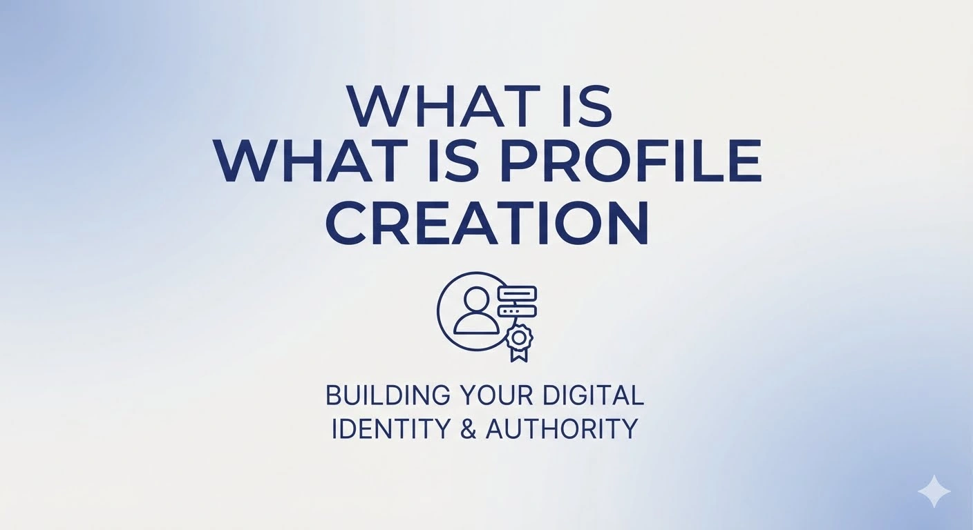what is profile creation